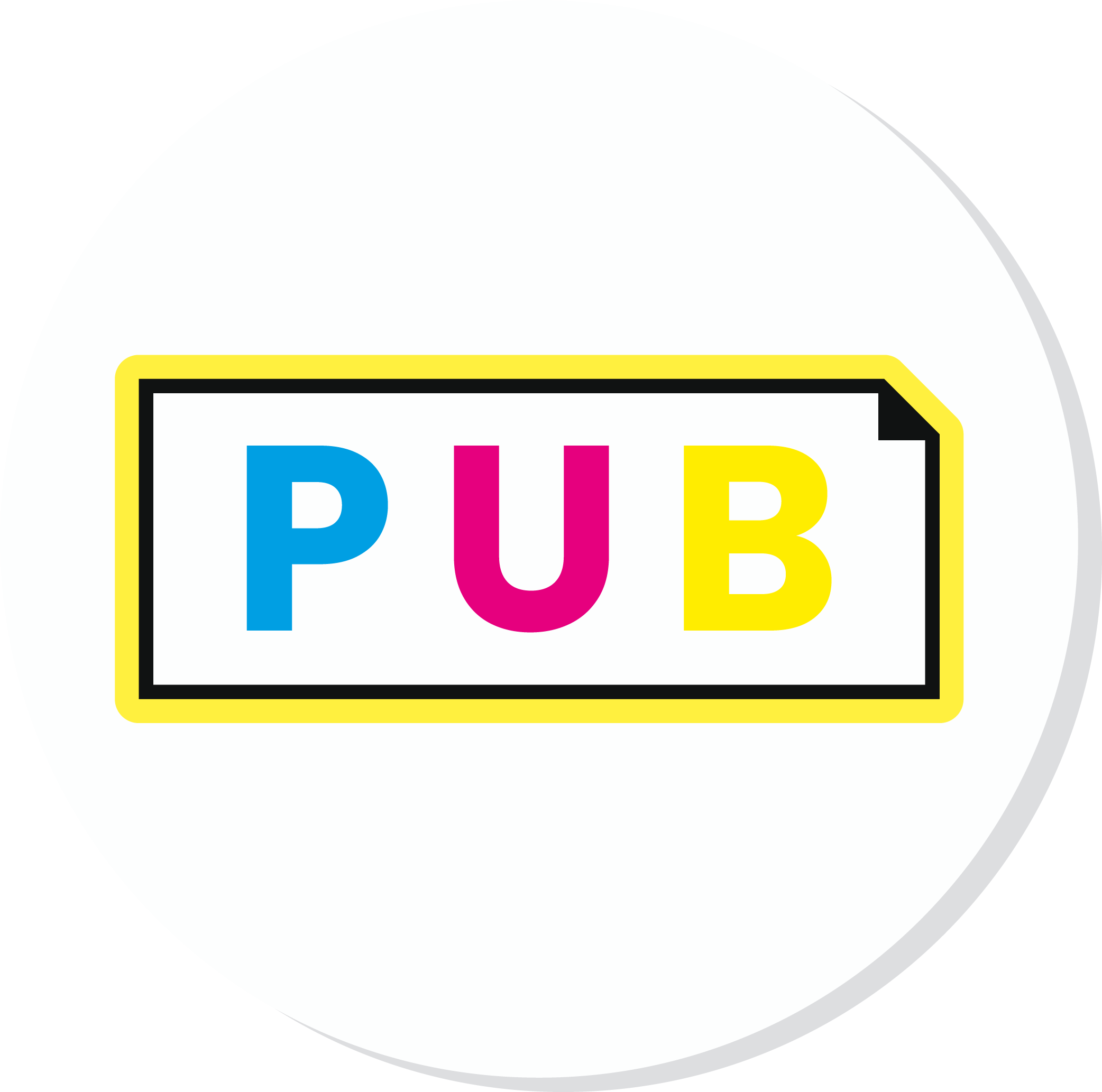 adhésif publicitaire pub 